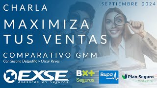 Maximiza tus ventas  Comparativo GMM  Bupa Plan Seguro y Ve por Más [upl. by Lupee]