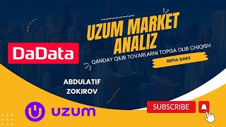 Uzum market analizi tovarlarni qanday topga olib chiqish uzumda promokod [upl. by Omik]