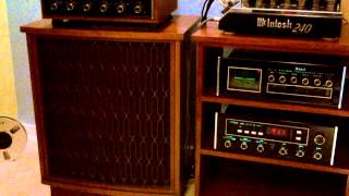 Mcintosh stereo system vintage audio gear [upl. by Tnirb]