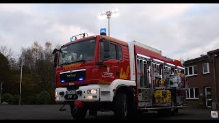 Vorstellung des neuen Rüstwagen der FF Westerstede  Showfahrt [upl. by Irik]