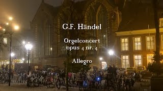 Händel Orgelconcert op4 no4  deel 4 Allegro [upl. by Lener]