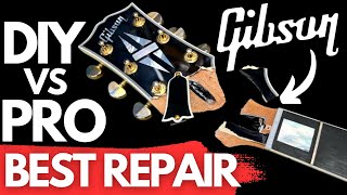 Gibson HEADSTOCK REPAIR PRO vs DIY [upl. by Richia]