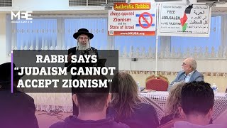 Rabbi says quotJudaism cannot accept Zionismquot [upl. by Rogergcam]