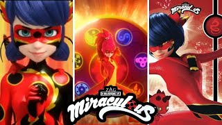 LADYDRAGON VS DRAGON BUG VS RYUKO TRANSFORMATION  MIRACULOUS LADYBUG [upl. by Iramaj44]