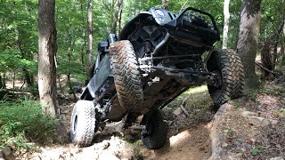 Jeep Wrangler at Choccolocco Mountain Offroad 4x4 ORV Park [upl. by Rayle823]