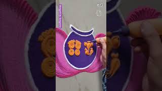 Beautiful Rangoli Tricks by Sangeeta Deepavali Laxmi Puja Dhanteras and Diwali Simple Rangoli [upl. by Codee]