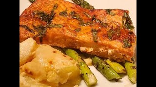 Salmon al Horno SImplemente delicioso [upl. by Iem]