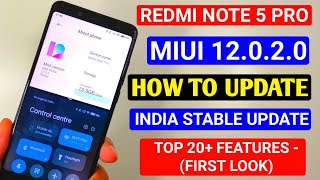 REDMI NOTE 5 PRO Miui 12020 Update 20 Features  How To Update Redmi Note 5 pro miui 12020 [upl. by Negriv]