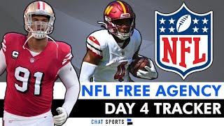 NFL Free Agency Tracker Latest Signings Trades News amp Rumors From Day 4 Of 2024 NFL Free Agency [upl. by Eniamrahc321]