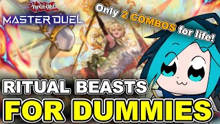 2 EASY COMBOS for the SMALL BRAINED like me  Ritual Beasts guide  Rigil A Master DuelVtuber [upl. by Anemix]