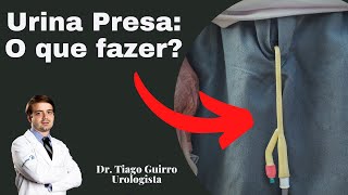 Urina Presa O que Fazer Retenção Urinária [upl. by Fabiano775]