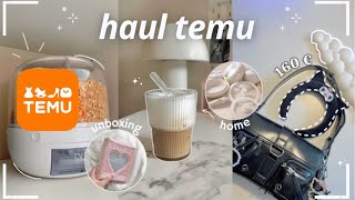 ✩₊˚ Haul Temu 📦  accessori  decorazioni e cose per la casa  160€ [upl. by Lust]