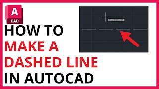 How to Make a Dashed Line in AutoCAD QUICK GUIDE [upl. by Eniretac843]