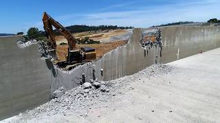 Oroville Spillways May 29 amp 30 2017 [upl. by Neyut]