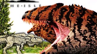 The Isle  HYPO GIGA PREVIEW ACRO PROGRESSION amp ALLO CARNO REX amp MORE MEGA WAR  Gameplay [upl. by Starlene]