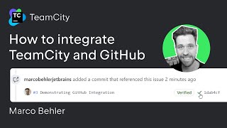 TeamCity tutorial  How to integrate TeamCity and GitHub [upl. by Azeret]