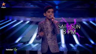 Super singer junior 6 Hrithik super performance [upl. by Gazo]