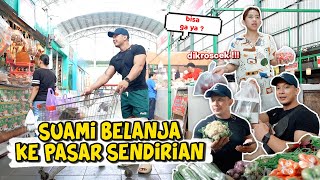 KASIH DAFTAR BELANJAAN KE SUAMI BELANJA KE PASAR SENDIRIAN  WADUUHH BISA GAK 🤭🤭 [upl. by Ylremik]