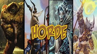 The Horde MTG Gameplay [upl. by Almire]