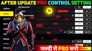 Free Fire Control Settings  Free Fire Pro Settings 2024 Sensitivity  Khuni Gamers [upl. by Jenette]