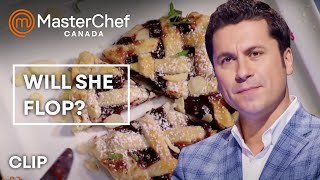 Bold Pie Audition  MasterChef Canada  MasterChef World [upl. by Acnairb904]