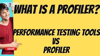 What is Profiler  Performance Testing Tool Vs Profiler profiler performancetesting [upl. by Morly]