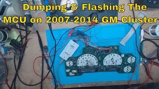 Flashing the MCU with JTAG GM Instrument Cluster [upl. by Rausch188]