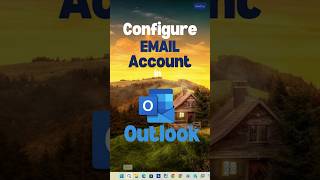 Configure Email Account in Outlook youtubeshorts shorts viralvideo hdamstech [upl. by Ailedamla925]