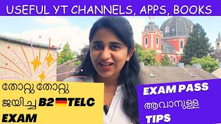 Useful Tips to pass B2 🇩🇪German ExamLesen Hören schreiben Sprechengermany malayalam exam [upl. by Nekciv]