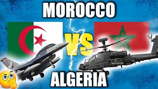 Algeria vs Morocco  Military Power Comparison 2021 [upl. by Aissatan]