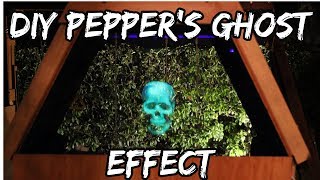 DIY Peppers Ghost for Halloween [upl. by Ilrahs24]