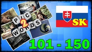 Picwords 2  lvl 101150  Slovenské  SK  Správne odpovede  Answers  Snakess [upl. by Lladnyk]