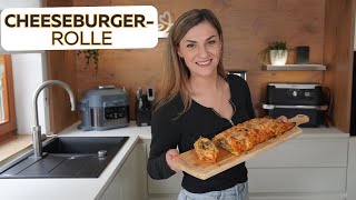 CheeseburgerRolle Rezept  Leckere Kartoffelfladen mit Hackfleischfüllung Schritt für Schritt [upl. by Claudina]