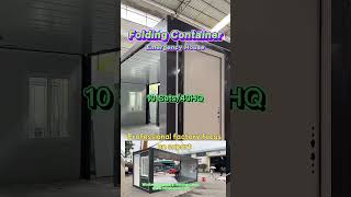 Folding Container House is the best choice for Emergency House [upl. by Marius376]