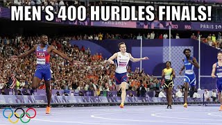 Mens 400 Hurdles Finals Was INCREDIBLE  2024 Paris Olympics [upl. by Nolrak]