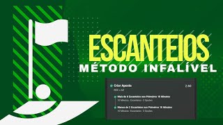 PASSO A PASSO MÉTODO INFALÍVEL PARA ESCANTEIOS NA BET365 [upl. by Nybbor]