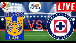 Tigres Women vs Cruz Azul Women Live Score l Liga Mx Women Apertura 2024 [upl. by Annazor]