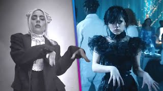 Lady Gaga Does WEDNESDAY Dance on TikTok [upl. by Linell]