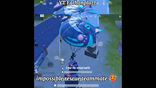 Bgmi impossible rescue teammate 🥵shorts livikgameplay [upl. by Quarta]