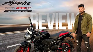 TVS Apache RTR 160 4V FI ABS NEW Special Edition  First Impression Overview [upl. by Abbey]