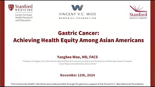 Gastric Cancer Achieving Health Equity Among Asian Americans [upl. by Middle]