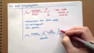 Anti Dihydroxylation [upl. by Aney]