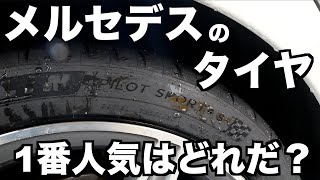 メルセデスベンツに最適なタイヤはこれです [upl. by Jacobsen]