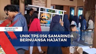 Unik TPS 056 Samarinda Bernuansa Hajatan [upl. by Renado]