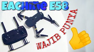 Drone Murah Untuk Pemula Eachine E58 UNBOX [upl. by Ateuqahs]