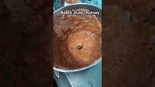 Beach style chutney chutney dosachutney idly beachstyle bajji [upl. by Knowle]