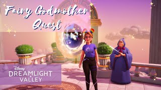 Fairy Godmother Quest Miracles Take Time  Disney Dreamlight Valley [upl. by Lletnohs]