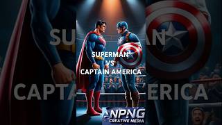 Superman vs Captain America Epic Showdown 💥shorts superman captainamerica dccomics marvel [upl. by Karla222]