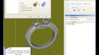 Magics Bijoux  Modify your STL file ready for 3D printing [upl. by Oicirbaf430]