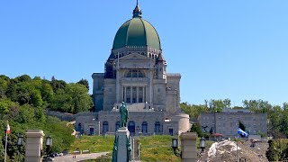 Oratoire St Joseph  Mount Royal  Complete tour  Montréal  Québec  Canada [upl. by Einaeg]